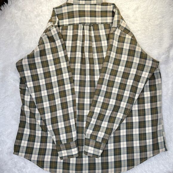 Barbour Men’s Tartan Plaid 2XL XXL Long Sleeve Button Down Shirt - Picture 8 of 10